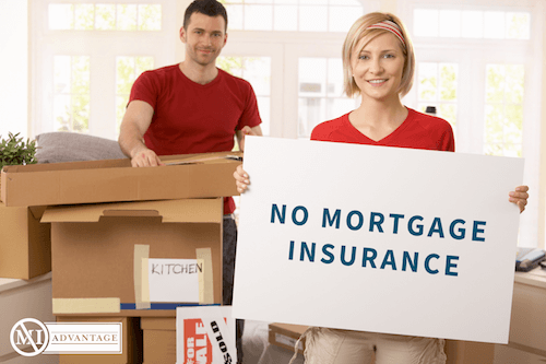 no mortgage insurance needed