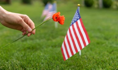 Memorial Day Cemetery Flower