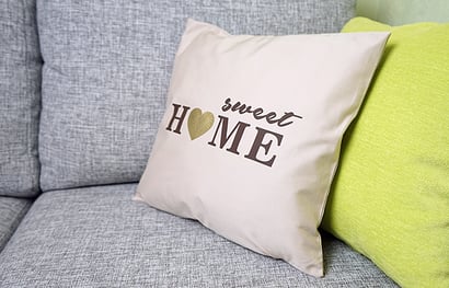 home sweet home pillow decor