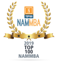 NAMMBA Award, Top 100, 2019