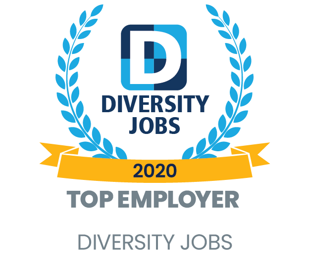 Diversity Jobs Award, Top Employer, 2020