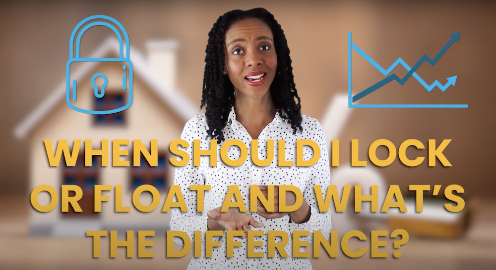 when should I lock or float